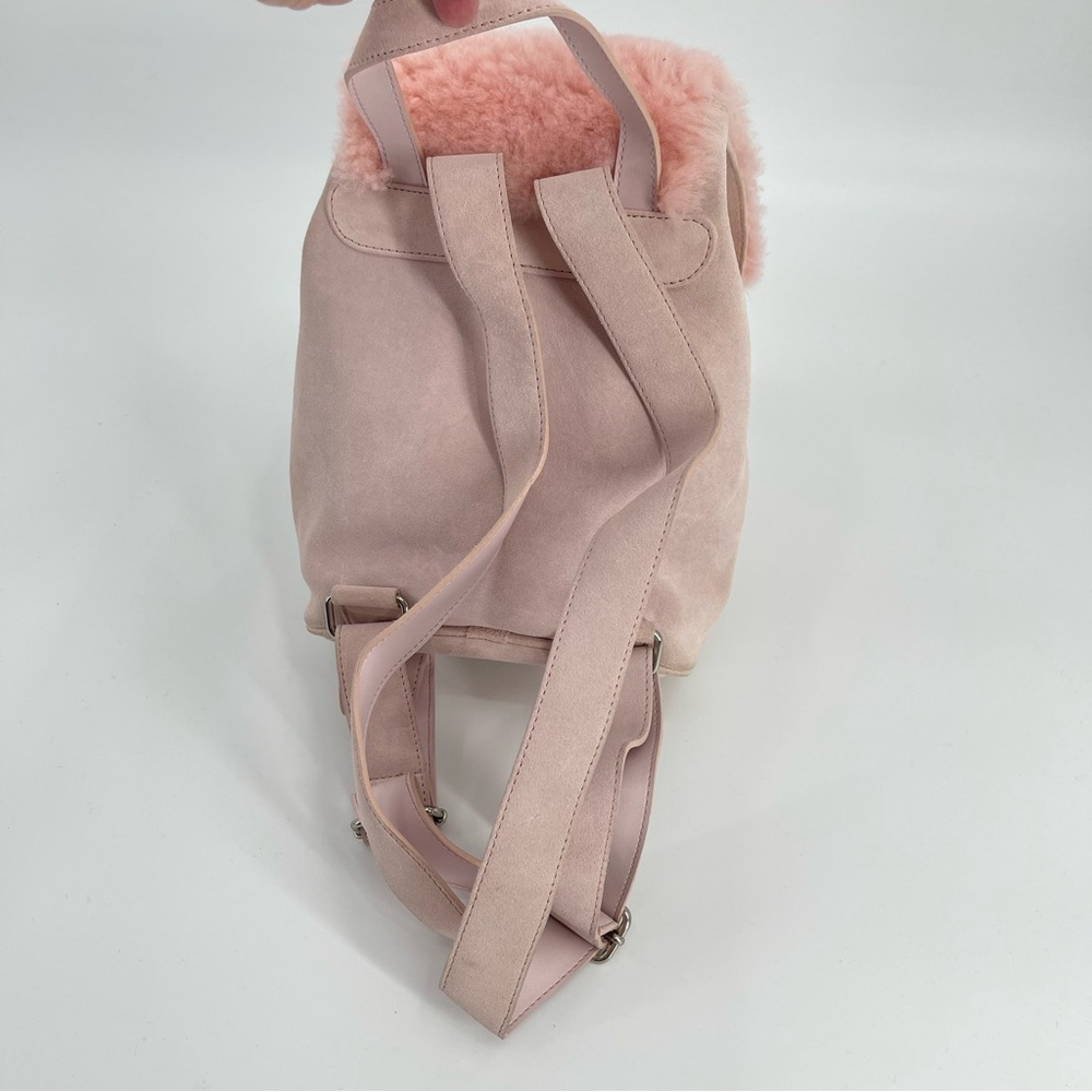 UGG Australia Nordie Light Pink Suede Mini Backpack Purse Cottagecore Coquette - Picture 7 of 15